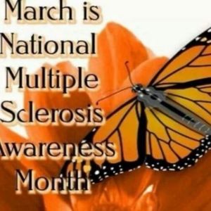 MS Warrior Here 🧡 Multiple Sclerosis Awareness MARCH Month